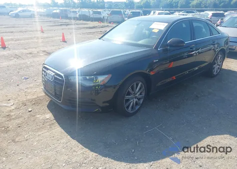 2013 Audi A6 3.0T Premium from USA, damaged, VIN WAUGGAFC3DN011131